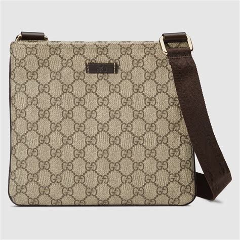 gucci gg supreme crossbody messenger bag